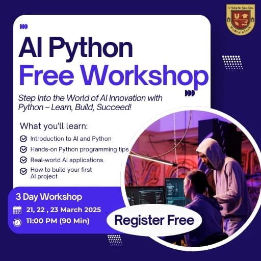 AI Python – Join Our Exclusive Workshop!